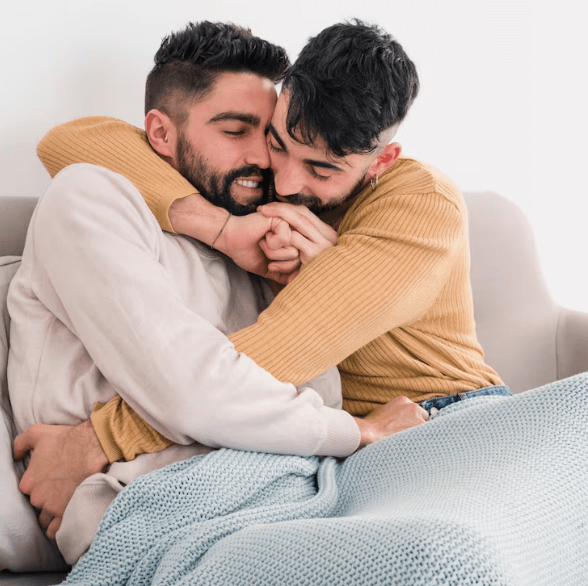 Gay couple in India